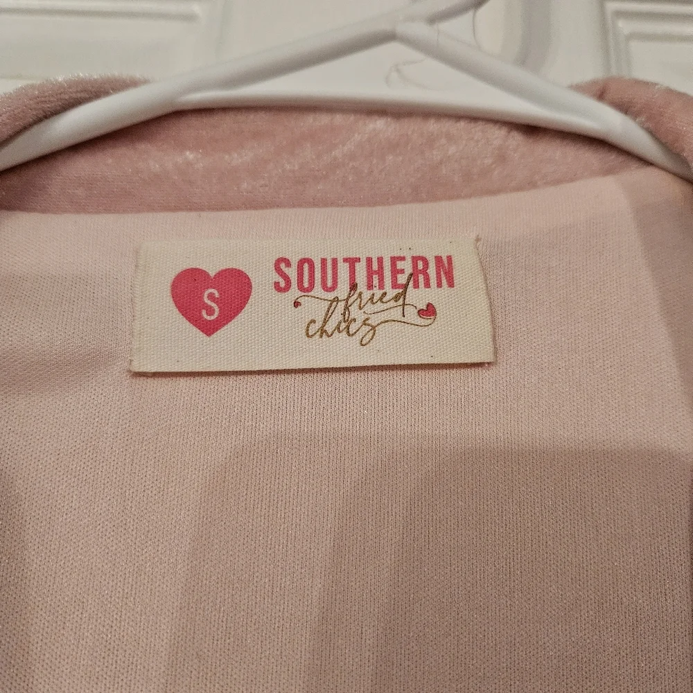 Pink sequin shacket - Picture 2 of 3